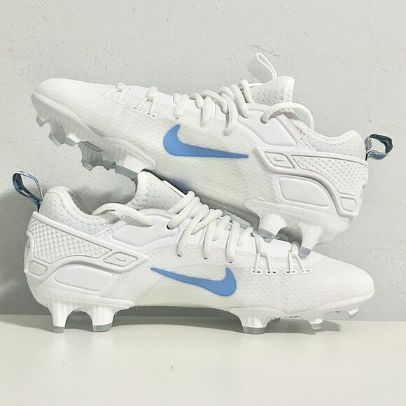 Nike Alpha Huarache 9 Elite Low PE “UNC Tarheels” Men’s Size 6 Lacrosse Cleats - Picture 6 of 9